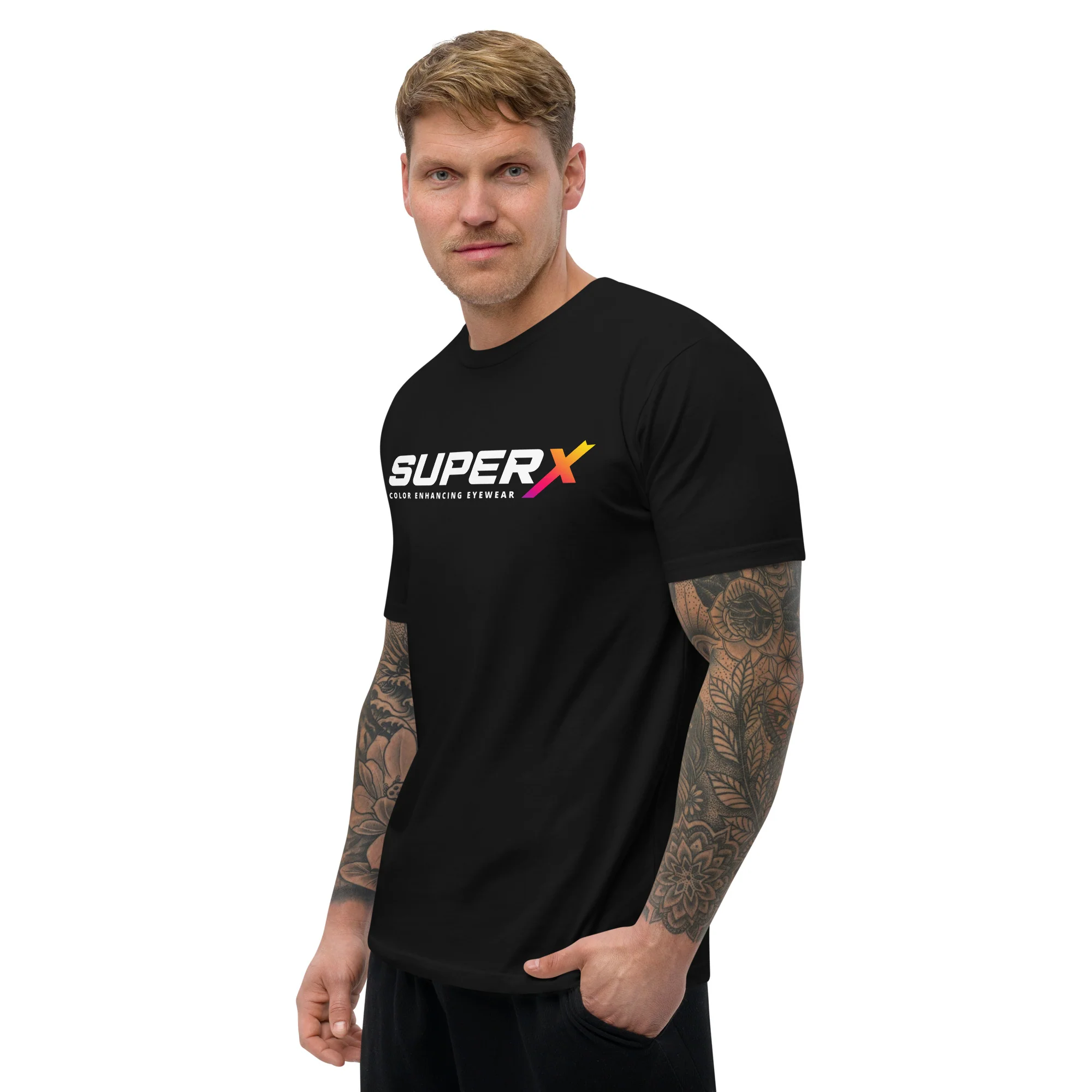 SuperX Men's Fitted T-Shirt - Image 2